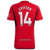 Camisola Manchester United Eriksen 14 Homen Equipamento 1ª 23/24